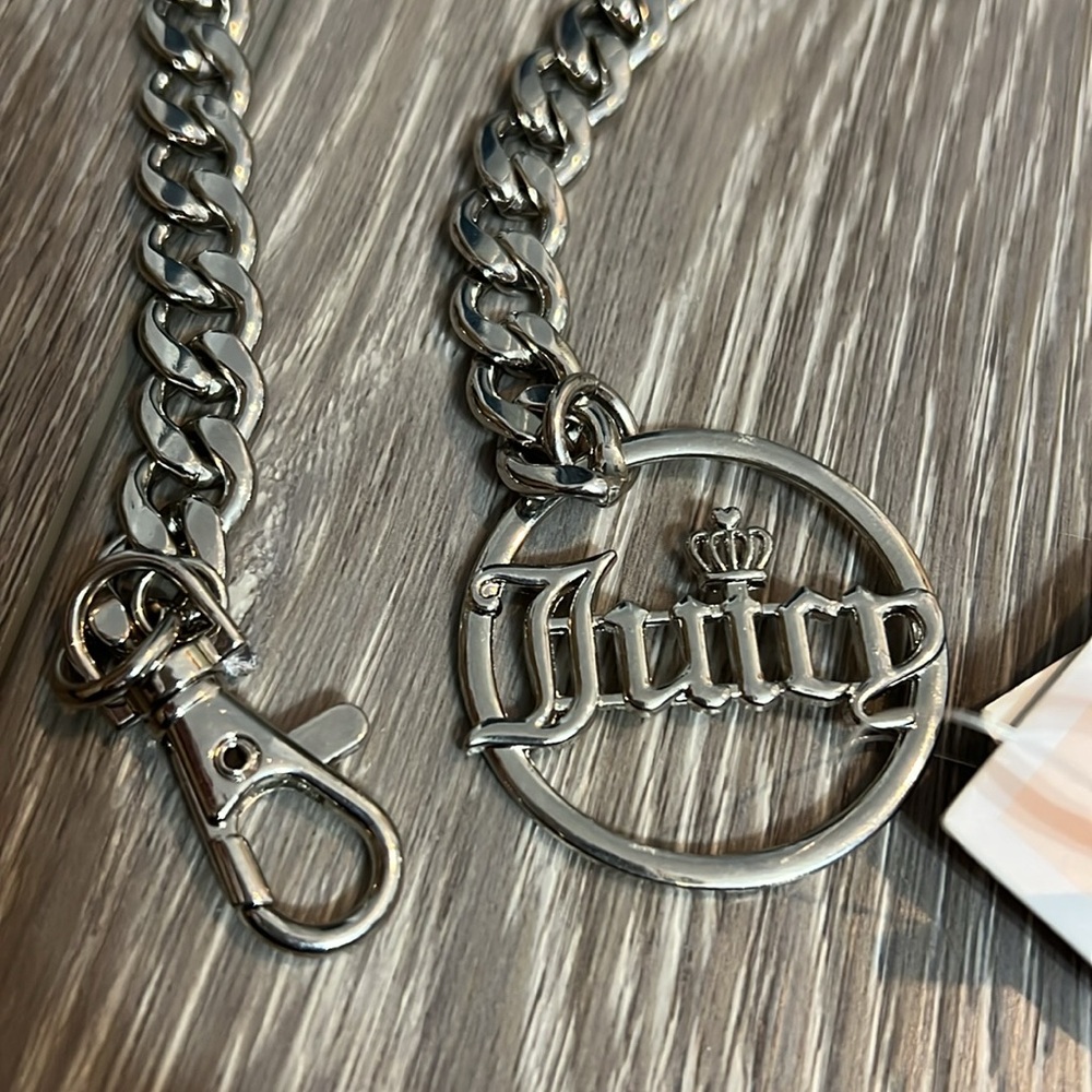 Juicy Couture Silver chain belt - Picture 2 of 3